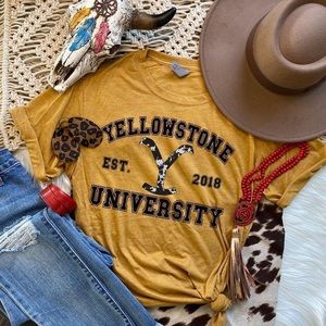 Yellowstone University Tee